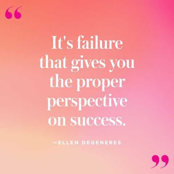 Qute Failure Sucess