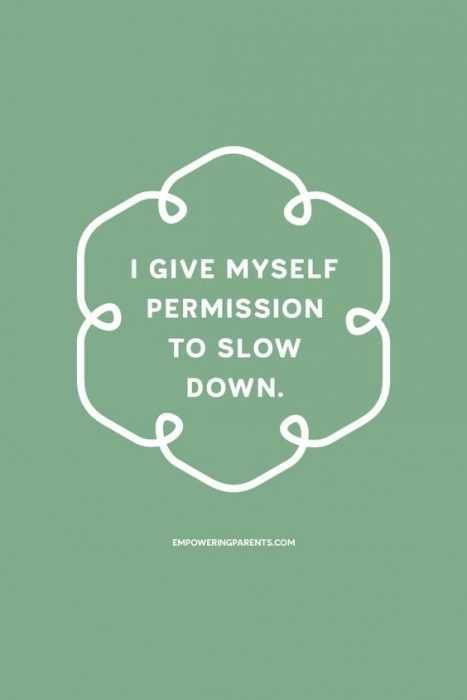 Affirm Give Myself Permission