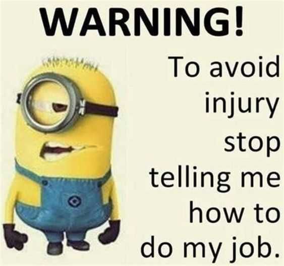 Minion Avoid Injurt