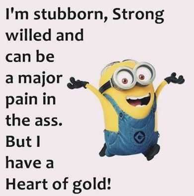 Minion Heart Gold