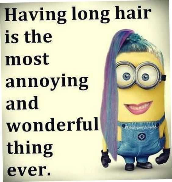 Minion Long Hair Amazing