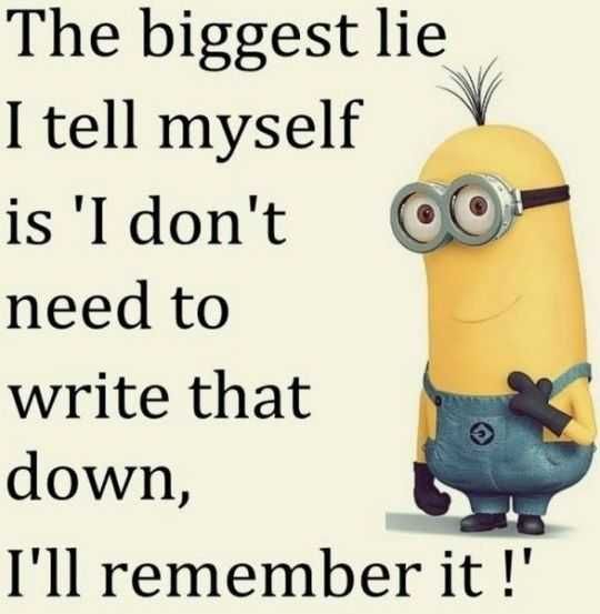 Minion Remember