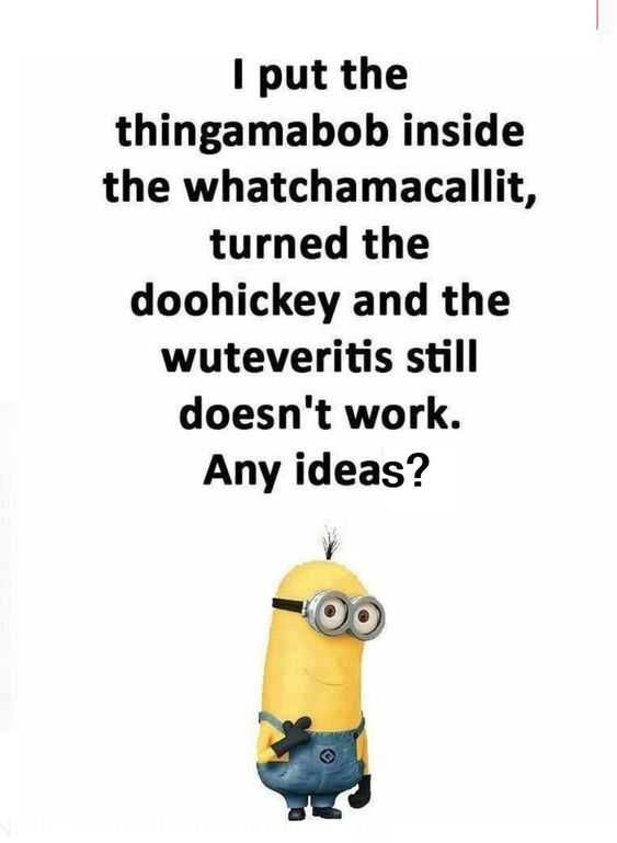 Minion Whatcha