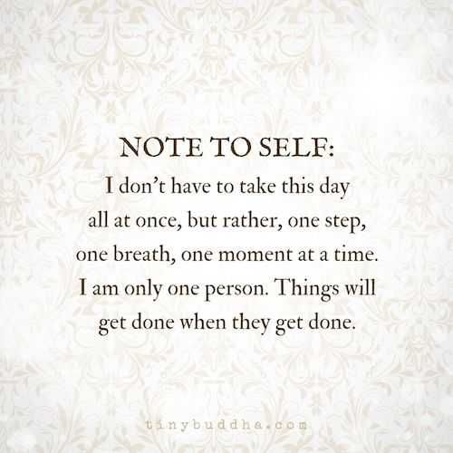 Note To Self