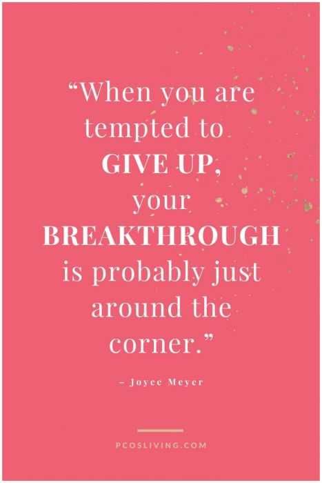 Quote Breakthrough Around Corner