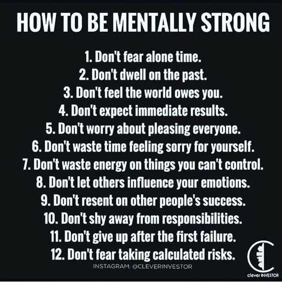 Quote How To Be Mentally Strong