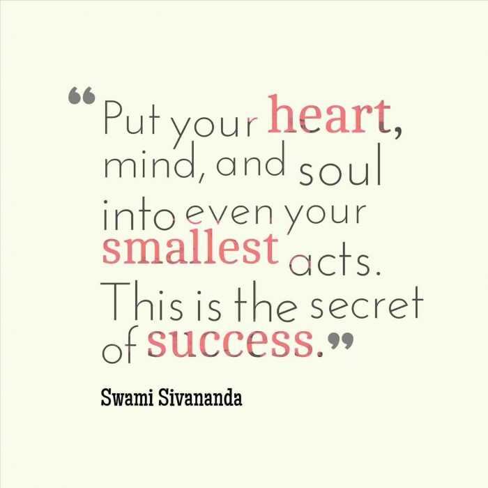 Quote Put Your Heart Soul