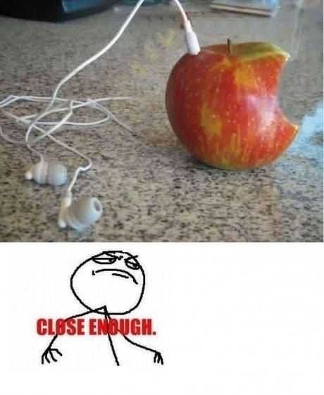 Funny Apple Enugh