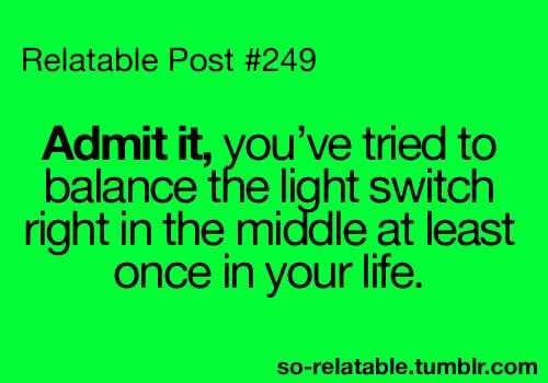 Funny Balance Middle