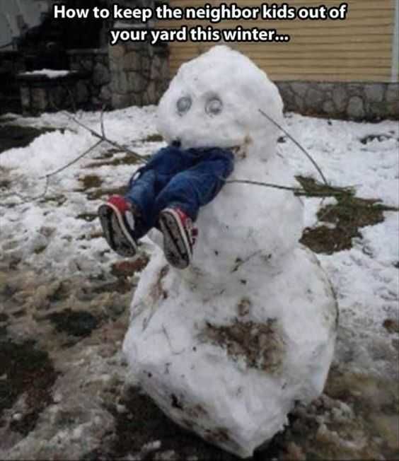 Funny Neighbors Kid