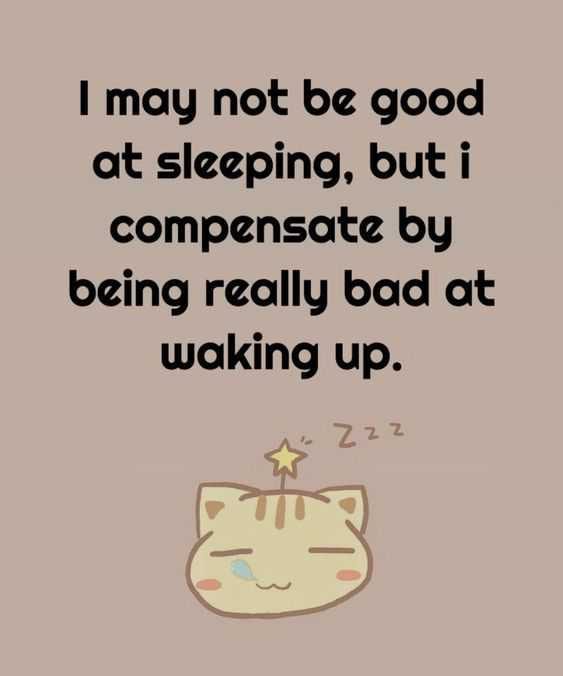 Funny Sleeping Wakingup