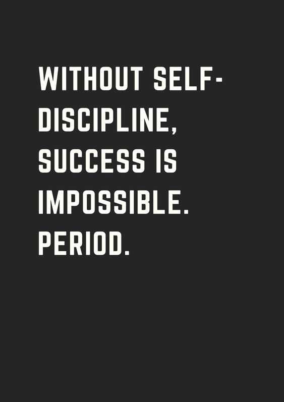 Motivational Quotes For SelfDiscipline