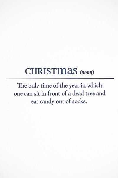 Funny Christmas Noun