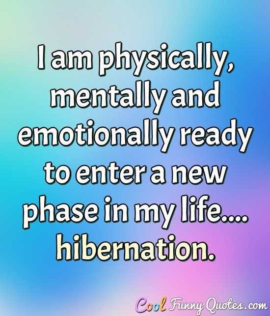 Funny Hibernation