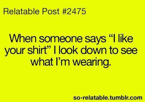 Funny Look Down