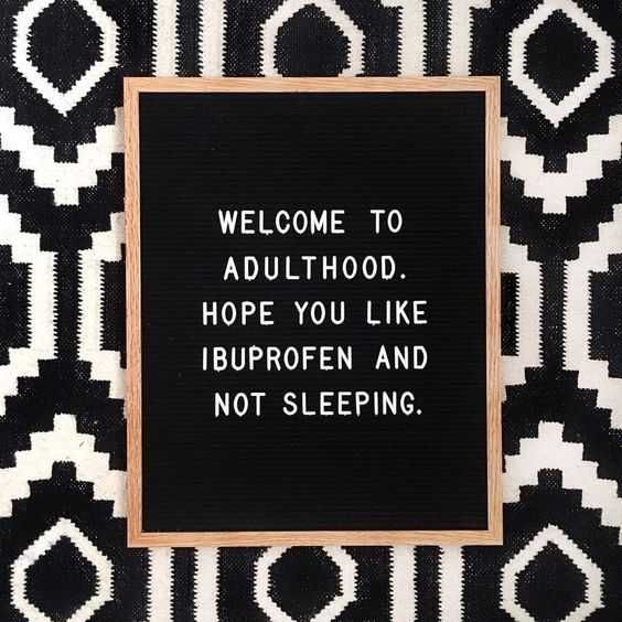 Funny Letter Board Messages Adulthood