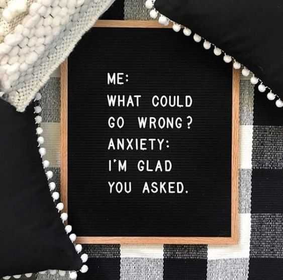 Funny Letterboard Quotes Anxiety