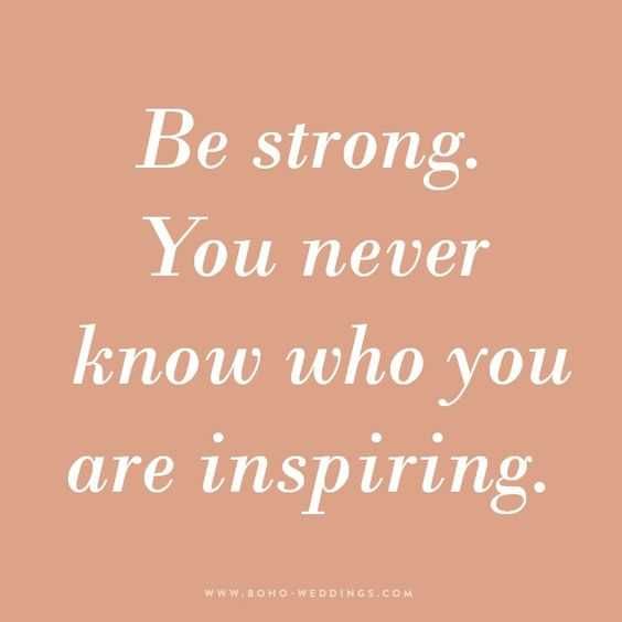 Quote Be Strong Oinspiring