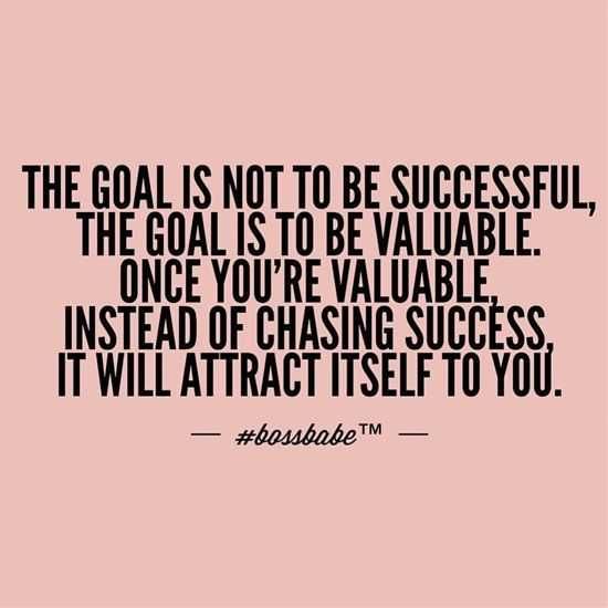 Quote Goal Valuable