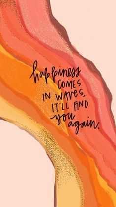 Quote Happiness Waves