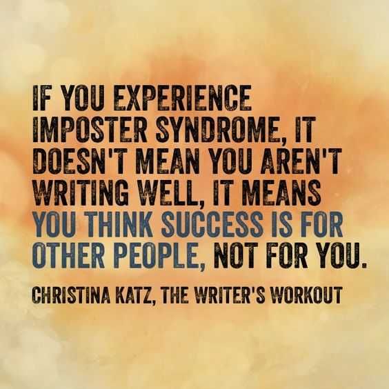 Quote Imposter Syndrome