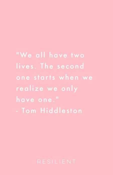 Quote We All Have Two Lives