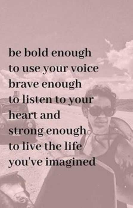 Quote Be Bold Enough