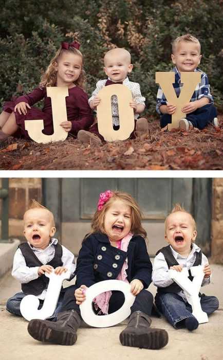 Family Screaming Joy