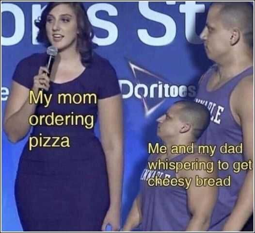 Funny Cheesy Bread