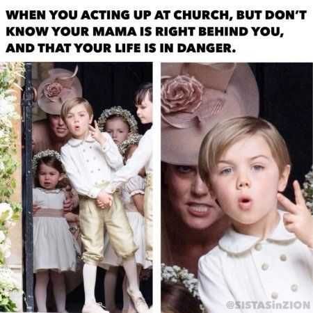 Funny Mama In Danger