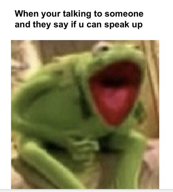 Meme When Speak Up