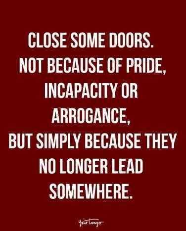 Quote Close Some Doors