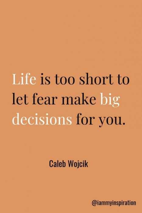 Quote Fear Decisions