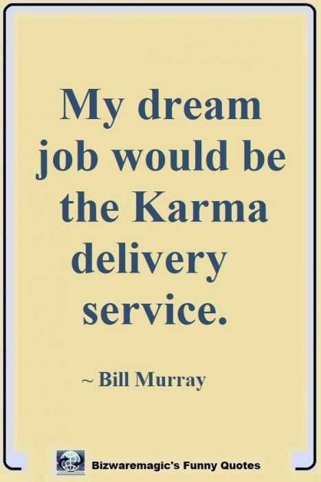 Funny Delivery Karma