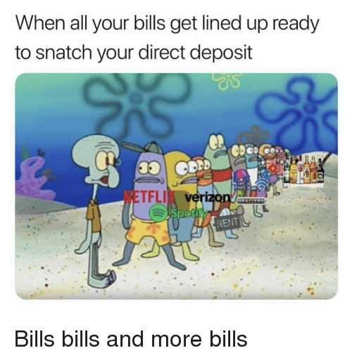 Funny Direct Deposit