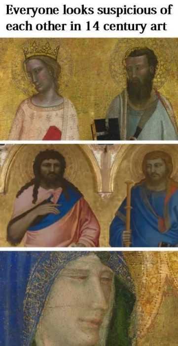 Funny Suspicious Art