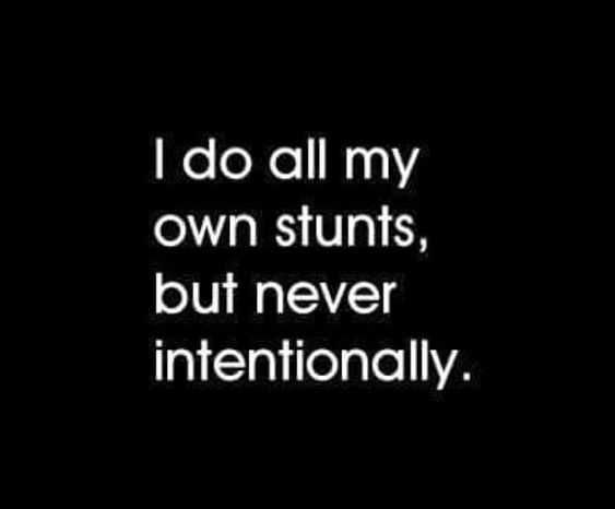 Quote Do All My Own Stunts