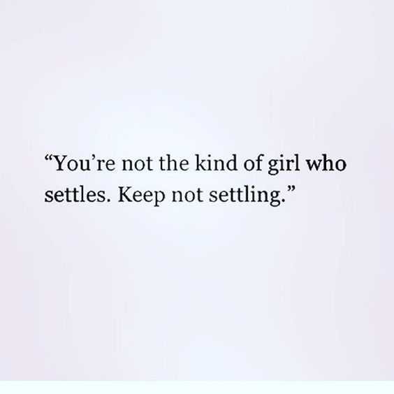 Quote Keep Not Settling