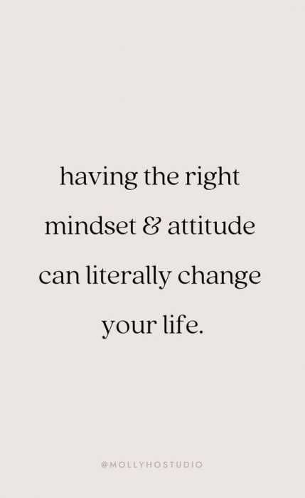 Quote Right Mindset