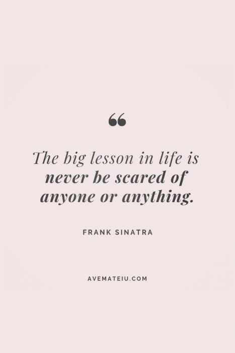 Quote Scared Of Anyone