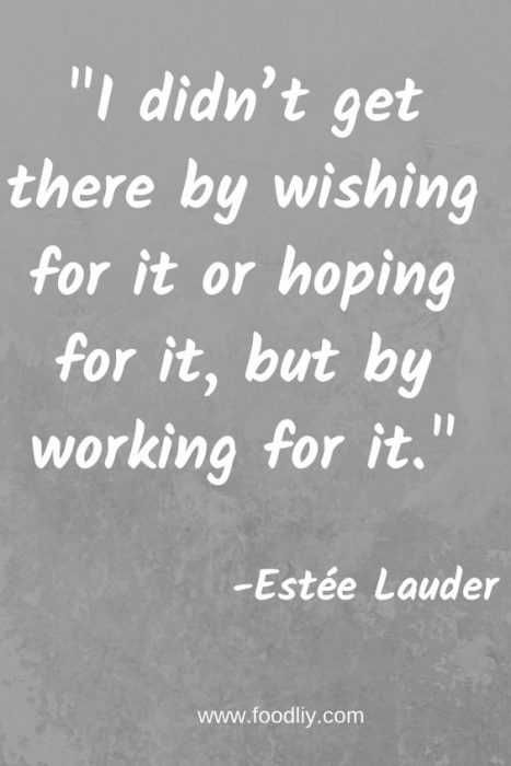 Quote Working For It