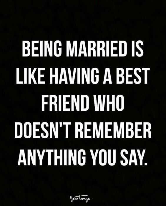 Funny Marired Best Friend