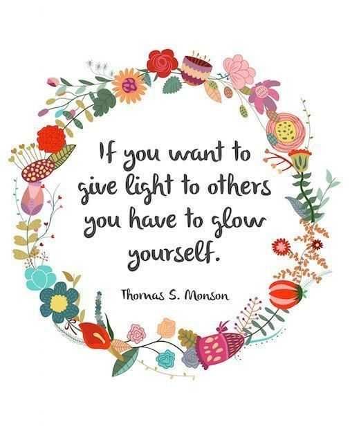 Quote Glow Yourself