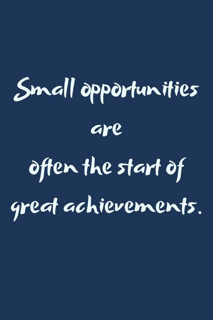 Small Opps