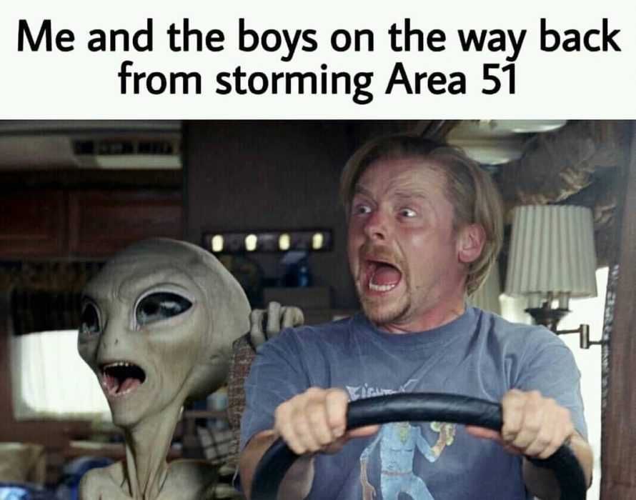 Area 51 On Way Back