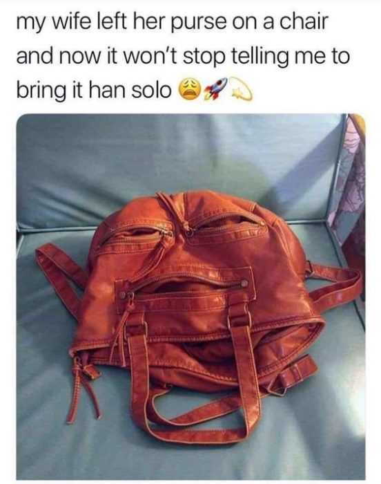 Funny Purse Chair