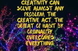 Quote Creativity Solve