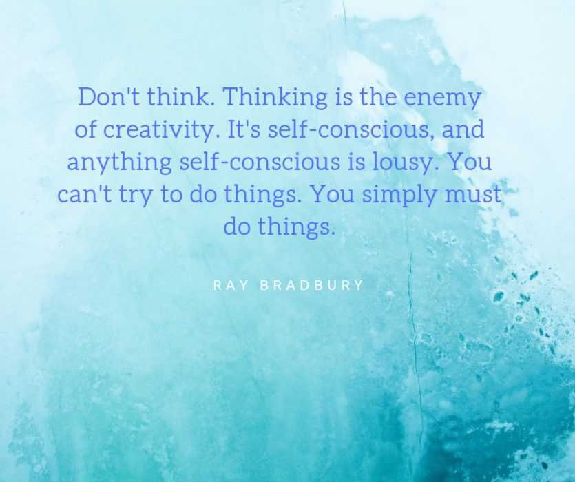 Quote Dont Think