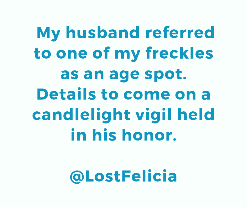 Quote Freckles Candlelight