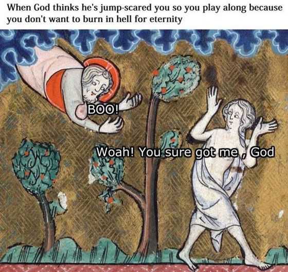 Art Jump Scared